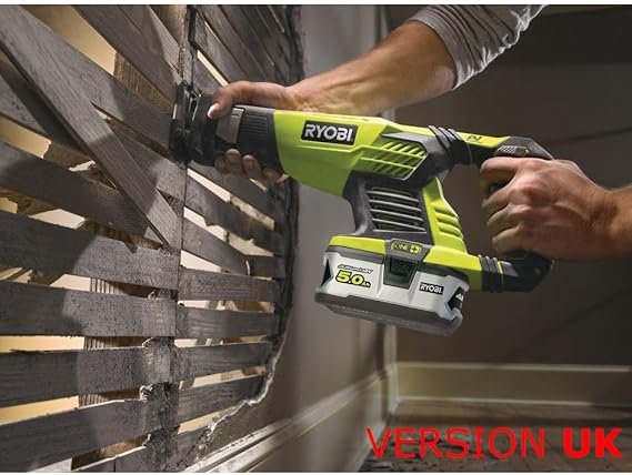 Ryobi RB18L50 ONE+ Lithium+ 5.0Ah Battery, 18 V
