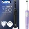Oral-B Vitality Pro 2x Electric Toothbrushes For Adults, 2 Toothbrush Heads
