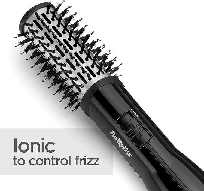 BaByliss Flawless Volume Hot Air Brush, Ionic, Dry and Style