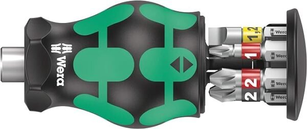 Wera Kraftform Kompakt Stubby Magazine 2, 6 Pieces,