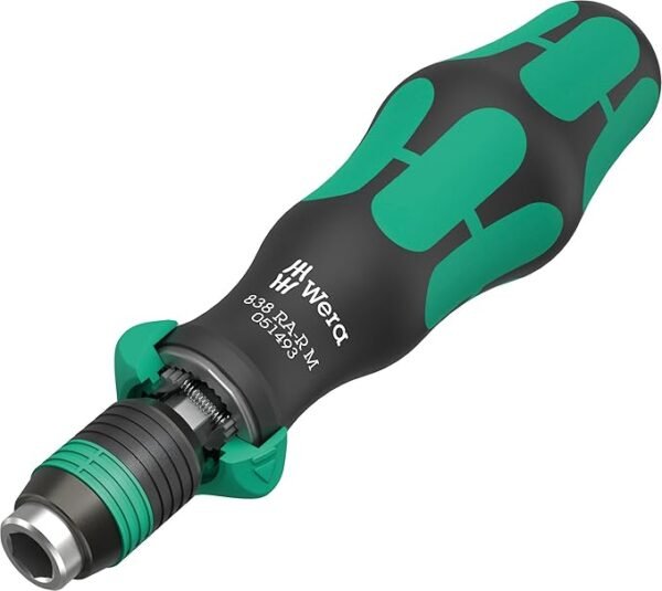 Wera 838 RA-R M Bits-Handhalter, with Ratchet functionality, 1/4"