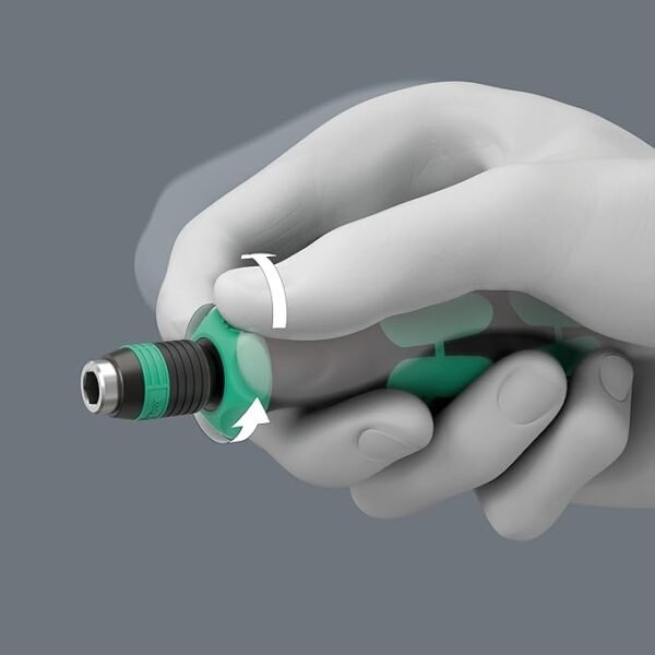 Wera 838 RA-R M Bits-Handhalter, with Ratchet functionality, 1/4"