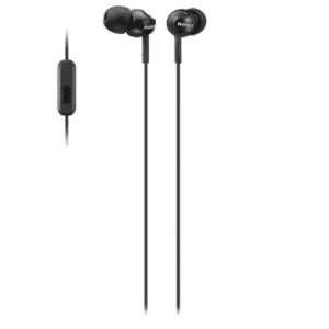 Sony MDREX110APB.CE7 Deep Bass Earphones with Smartphone Control and Mic - Metallic Black