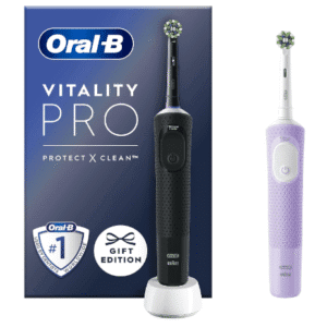 Oral-B Vitality Pro 2x Electric Toothbrushes For Adults, 2 Toothbrush Heads