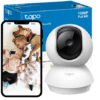 Tapo Wifi Camera, Indoor Camera for Security, 1080p Pet Camera, Wireless 360° for Baby Monitor, CCTV, AI Monitor, Smart Motion Detection & Tracking, Night Vision, Works with Alexa & Google Home (TC70)