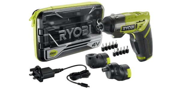 Ryobi ERGO-A2 4V Cordless Screwdriver Kit