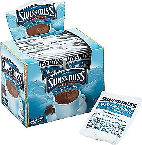 Classic Coffee Concepts Swiss Miss Hot Chocolate Mix with No Sugar Added (55584)