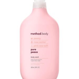 Method Body Wash, Pure Peace, Paraben and Phthalate Free, Biodegradable Formula, 28 oz (Pack of 1)