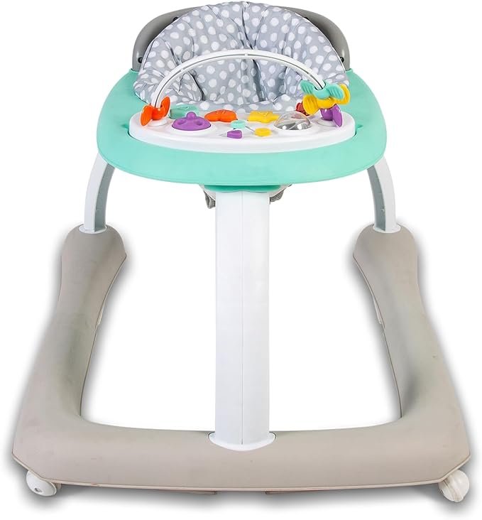 Red Kite Baby Go Round Kiddo Walker and Push Along Combined Grey (50cm x 62cm x 75cm)