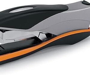 Swingline Stapler, 40 Sheet Capacity, Optima 40, Jam Free, Reduced Effort, Soft Grip, Metal, Orange and Gray (87845)
