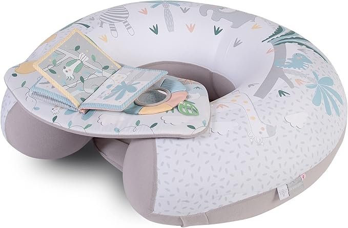 Red Kite Tree Tops Sit Me Up Inflatable Ring Seat with Play Tray and Activities, White, 1.0 Count