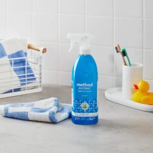 Method Antibacterial Bathroom Cleaner, Spearmint, Removes Mold + Mildew stains, 28 Fl Oz