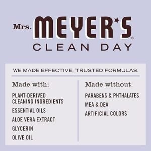 Mrs. Meyer's 651318EA Clean Day Liquid Hand Soap Refill, Lavender, 33 oz