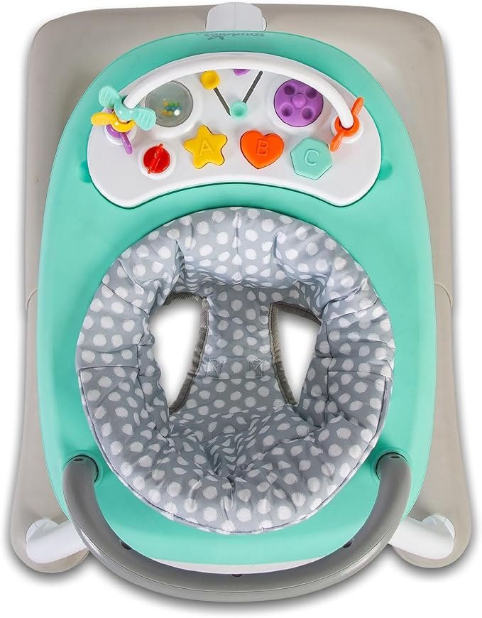 Red Kite Baby Go Round Kiddo Walker and Push Along Combined Grey (50cm x 62cm x 75cm)