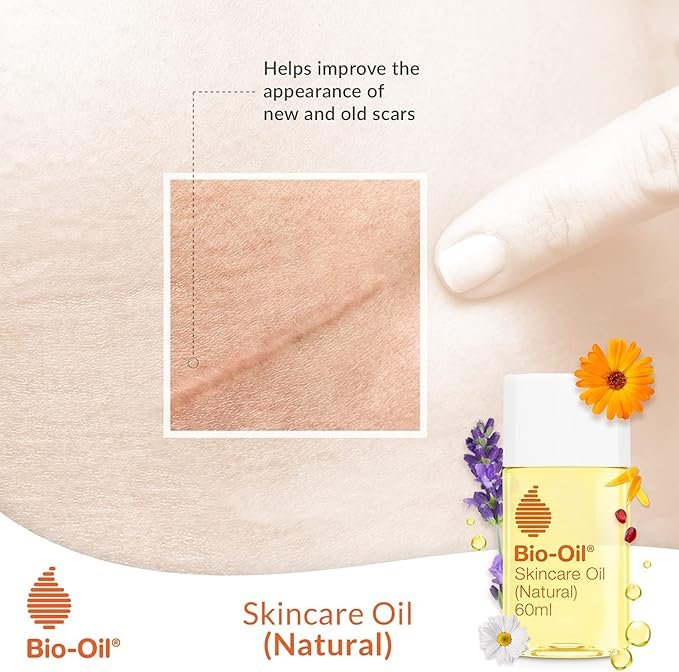 Bio-Oil NEW Natural Skincare Oil - 100% Natural Formulation - Improve the Appearance of Scars,