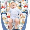 URMYWO Baby Lounger Nest Cover for Newborn (Blue-car)