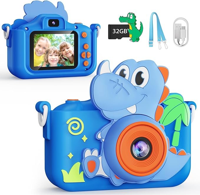 KOKODI Kids Camera Toy Digital Camera for Kids Blue