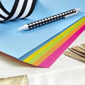 Astrobrights Color Cardstock -"Bright" Assortment, 65lb Cover Weight, 8.5 x 11, Assorted, 250/Pack