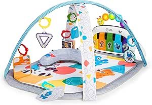 Baby Einstein, 4-in-1 Kickin' Tunes and Language Discovery Play Gym with Piano
