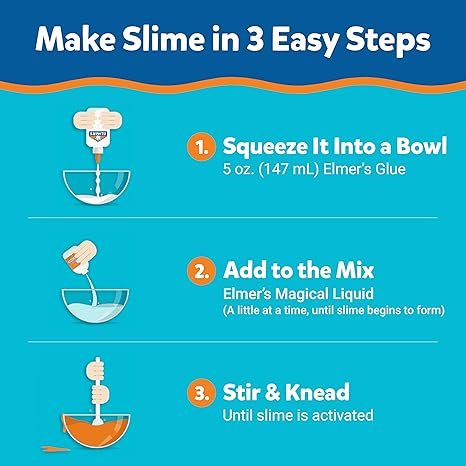 Elmer's Liquid School Glue, Washable, 1 Gallon, 2 Count - Great for Making Slime