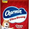 Charmin Toilet Paper Ultra Strong Clean Touch, 30 Family Mega Rolls = 150 Regular Rolls