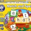 Orchard Toys Match and Spell Game - Kids Learning & Educational Toys with Sight Words & Flash Cards - Alphabet & Spelling Games