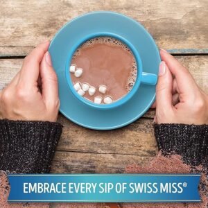 Swiss Miss Chocolate Hot Cocoa Mix With Marshmallows, 8 Count Hot Cocoa Packets