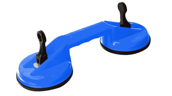 Silverline Double Suction Pad 70kg (675088), Blue