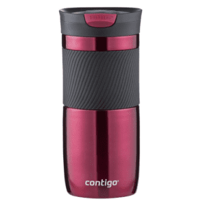 Contigo Byron Snapseal Travel Mug, Stainless Steel Thermal , vacuum flask, leakproof tumbler, coffee mug with BPA free Easy-Clean Lid, 470 ml, Vivacious