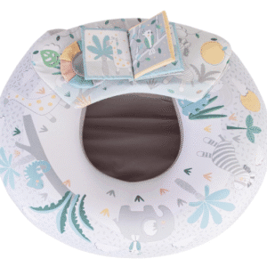 Red Kite Tree Tops Sit Me Up Inflatable Ring Seat with Play Tray and Activities, White, 1.0 Count