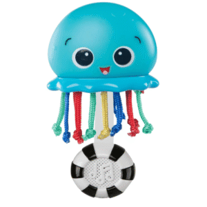 Baby Einstein Ocean Glow Sensory Shaker Musical Toy, Ages Newborn +