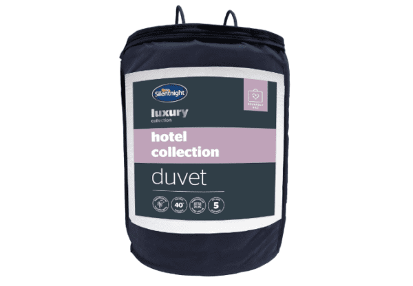 Silentnight Hotel Collection Double Duvet – 10.5 Tog Luxury Duvet Ideal for All Seasons Ensuring a Relaxing Night’s Sleep– Hypoallergenic and Machine Washable – Double – 200 x 200cm