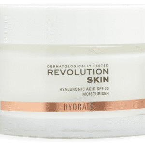 Revolution Beauty London Skincare SPF 30 Moisturiser Cream, Normal to Dry Skin, 50ml