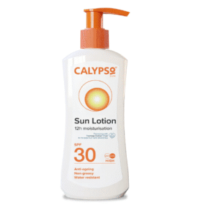 Calypso Sun Lotion SPF30, 12 hours Moisturisation, Anti Ageing, Water Resistant, 200ml