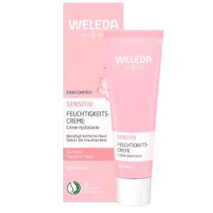 Weleda Sensitive Care Facial Cream, Organic Face Cream w. Natural Almond Extract