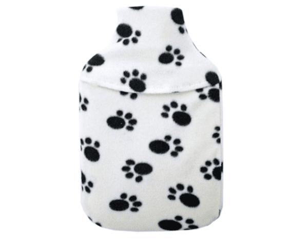 Vagabond 2L Paws Cream Hot Water Bottle and Cover