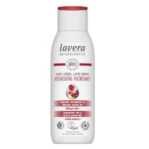 lavera Body Lotion Regenerating - organic cranberry & organic argan oiL - vegan - organic (1 x 200 ml)
