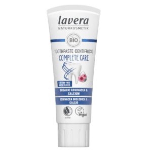 lavera Toothpaste Complete Care Fluoride-Free - 5 in 1 Protection - Active Plant Ingredients - Organic echinacea & Calcium - Vegan - Natural Cosmetics - 75 ml