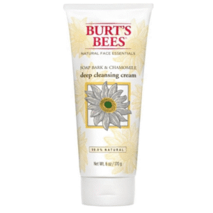 Burt's Bees Natural Cleanser Soap Bark and Chamomile Deep Cleansing Cream – 1 x Tube 170 grams