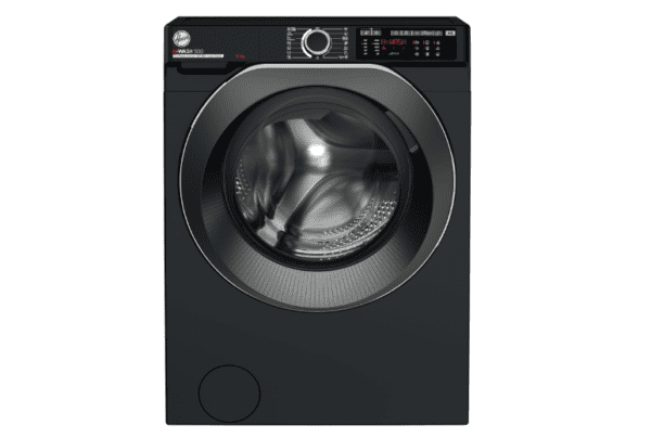 Hoover H-WASH 500 HW 49AMBCB WIFI Connected 9Kg 1400 Rpm Washing Machine, Black (31010810)