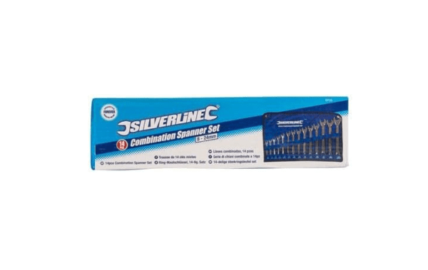 Silverline SP50 Combination Spanner Set 14pce 8 - 24 mm