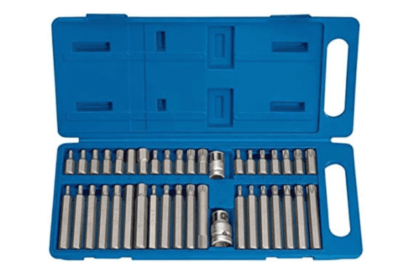 Silverline 881641 Hex, T20 - T55 and Spline Bit Set 40pce 40pce