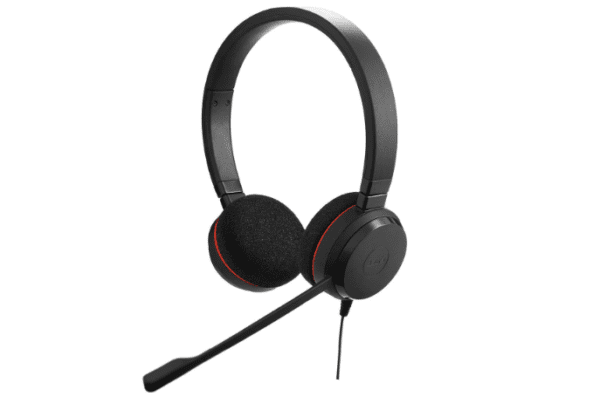 Jabra Evolve 20 Stereo Headset – Microsoft Certified Headphones